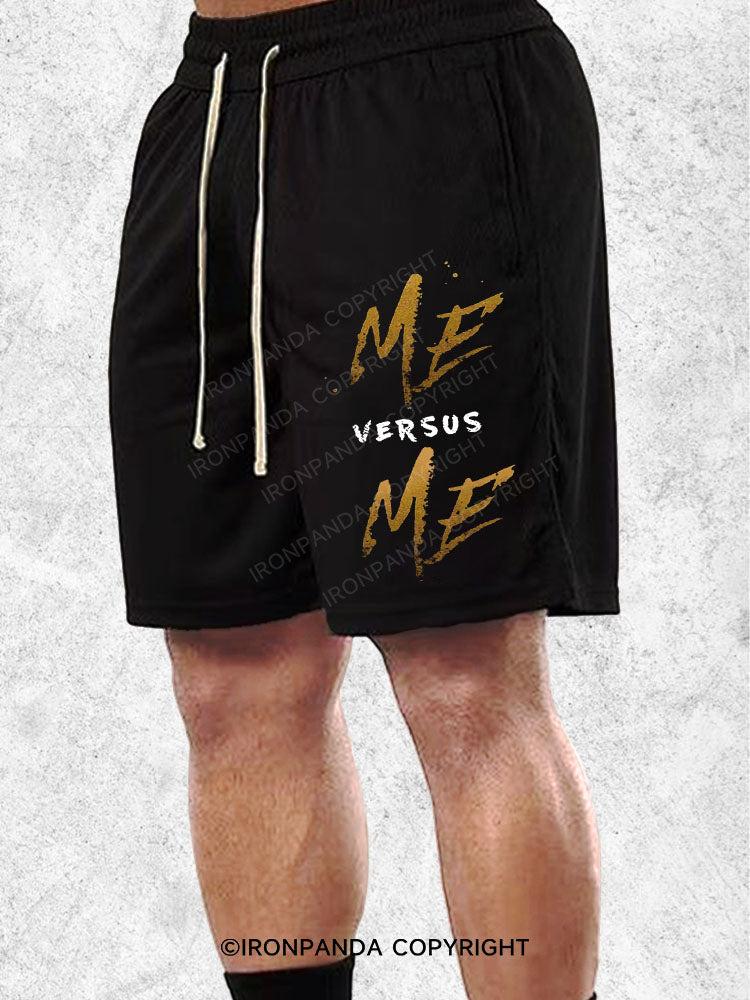 me vs me Loose Cotton Gym Shorts