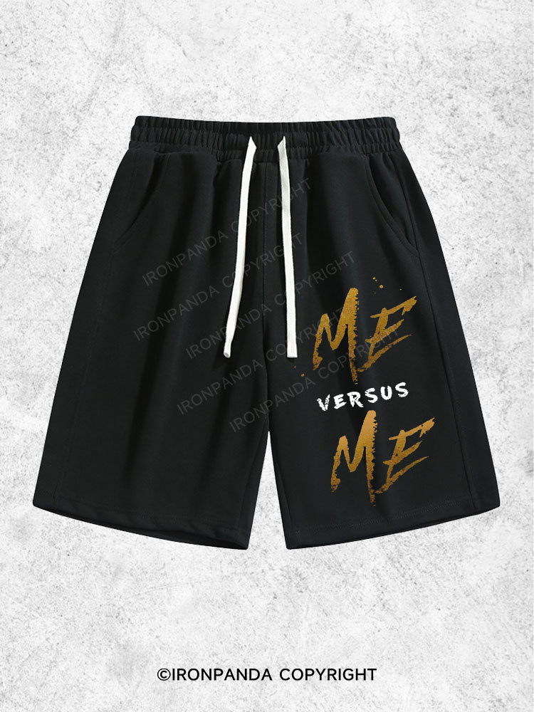 me vs me Loose Cotton Gym Shorts