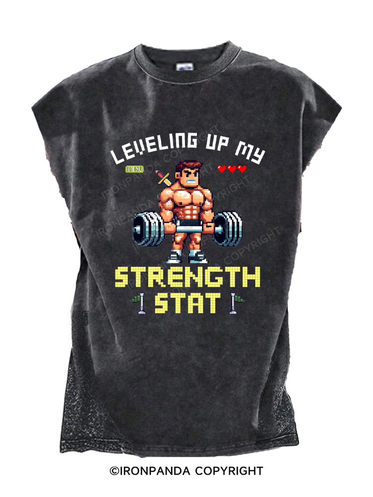 Leveling Up My Strength Stat Cut Off Tank