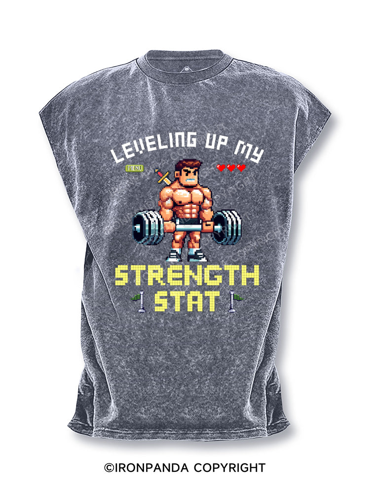 Leveling Up My Strength Stat Cut Off Tank