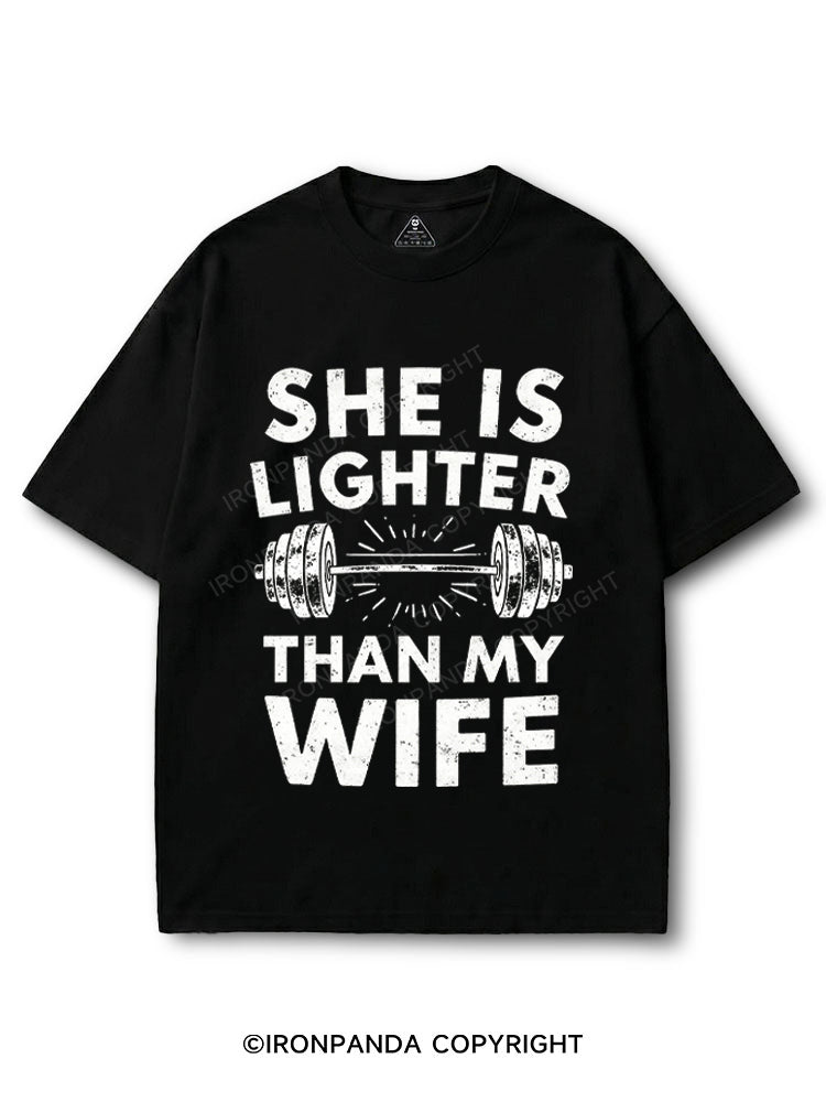 She Is Lighter Than My Wife COTTON PUMP COVER