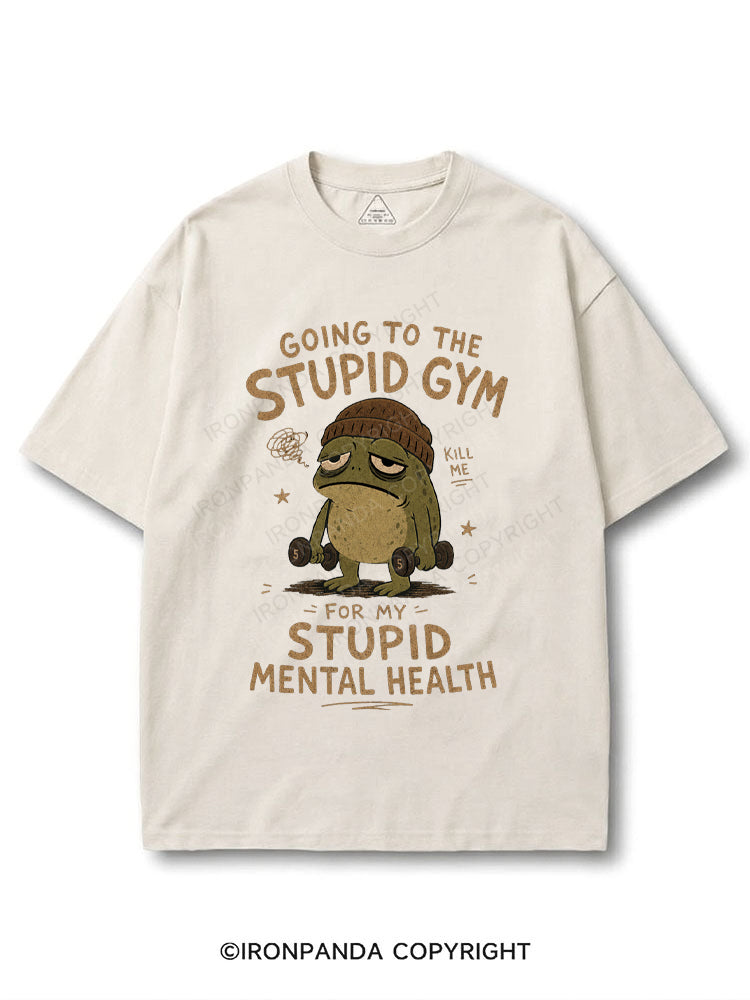 Going To The Stupid Gym Frog COTTON PUMP COVER