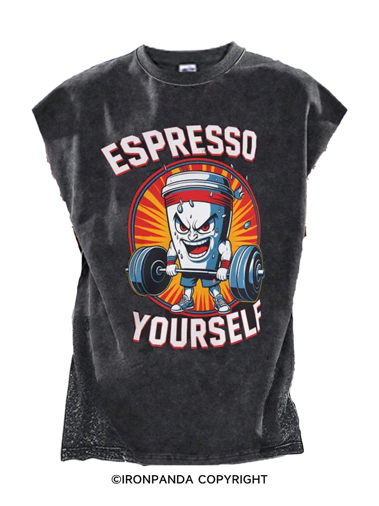 Espresso Yourself Cut Off Tank