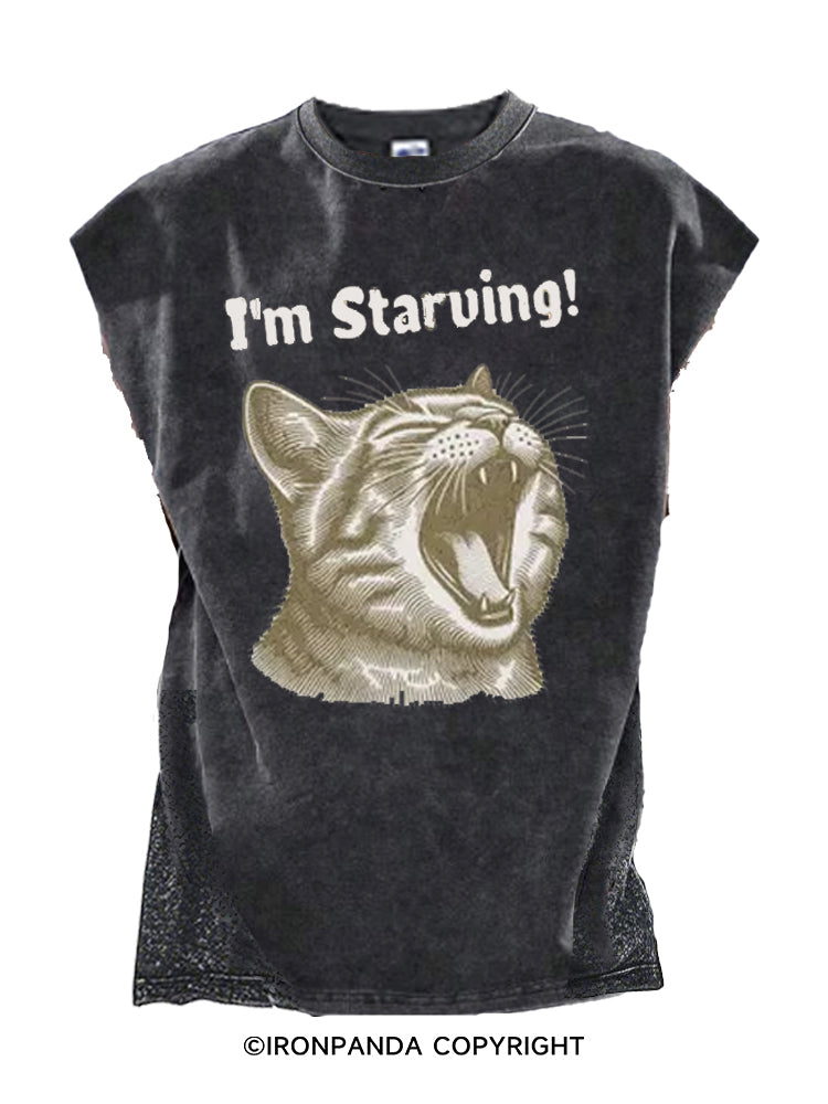 I'm Hungry Cut Off Tank