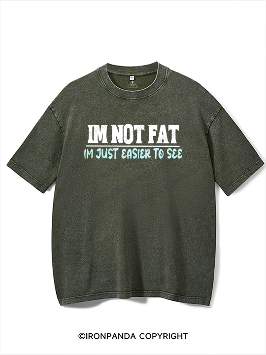 Just Easier to See Washed Gym Shirt