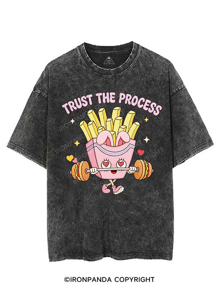 TRUST THE PROCESS VINTAGE GYM SHIRT