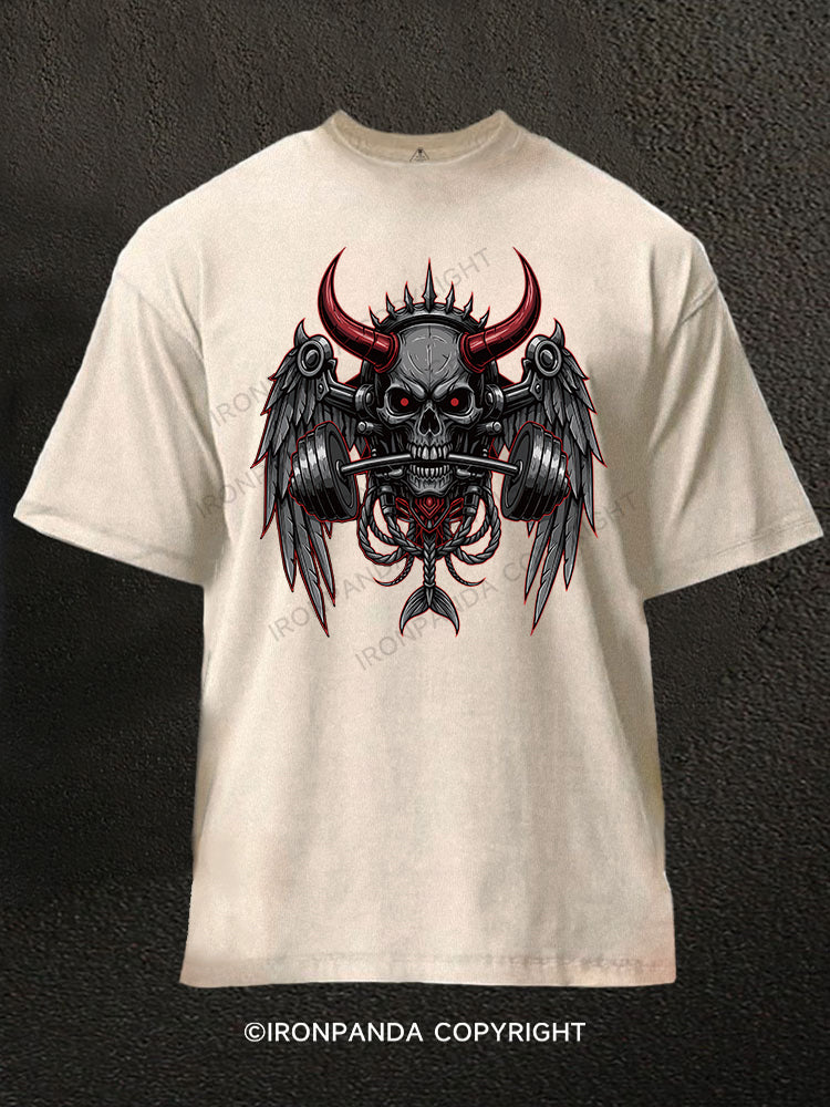 Iron Reaper Washed Gym Shirt