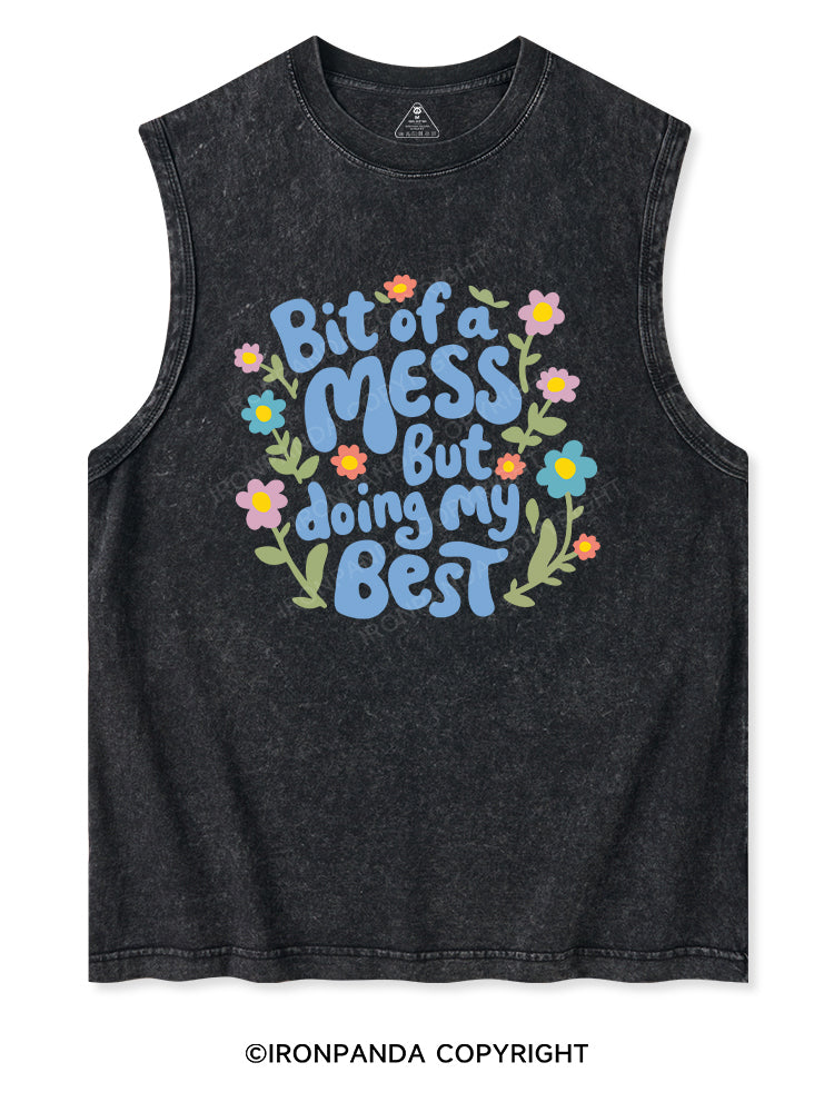 BIT OF A MESS BUT DOING MY BEST Washed Tank