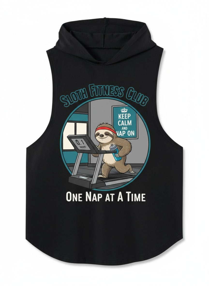 One Nap at a Time Hooded Tank