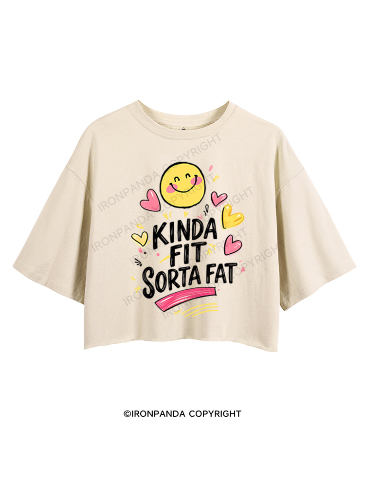 KINDA FIT SORTA FAT CROP TOPS