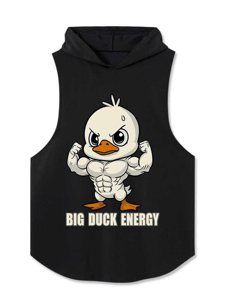 big duck energy Hooded Tank