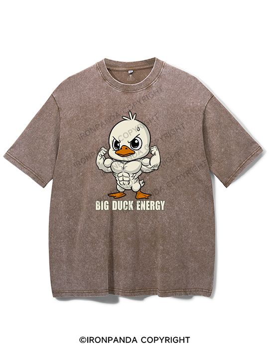 big duck energy Washed Gym Shirt