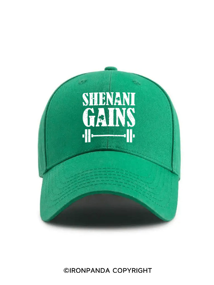 shenani gains  St. Patrick's Day cap