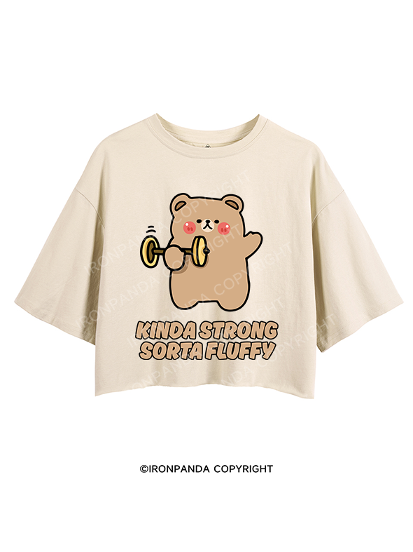 KINDA STRONG, SORTA FLUFFY CROP TOPS
