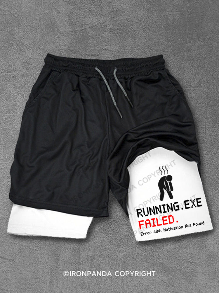Running.exe Failed Performance Training Shorts