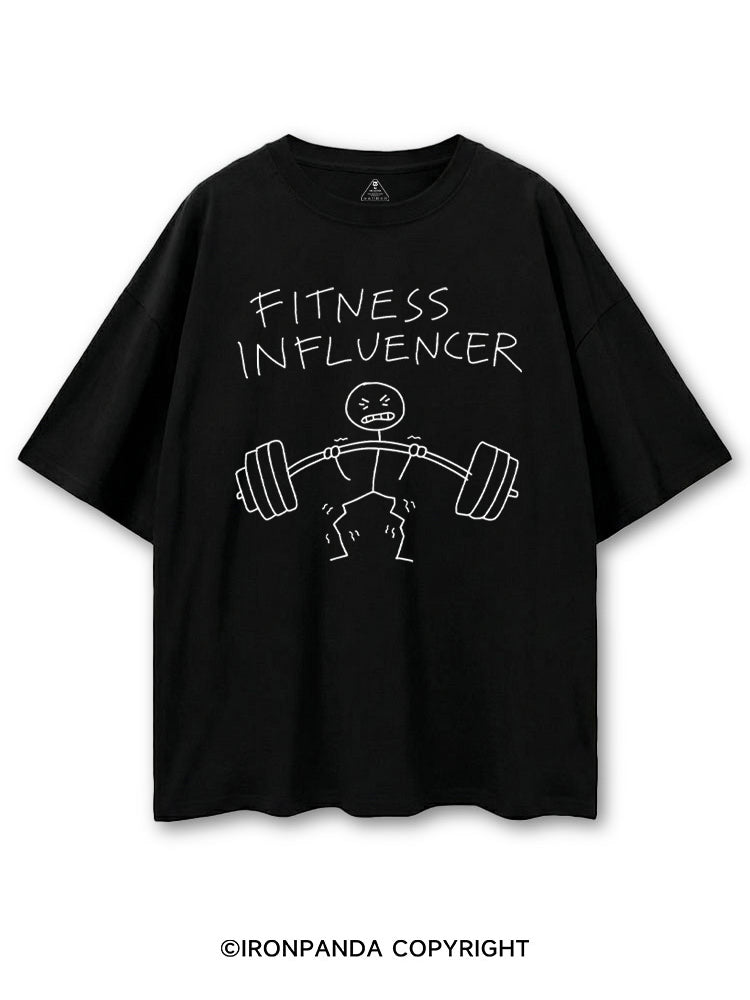 FITNESS INFLUENCER FUNNY GYM COTTON PUMP COVER