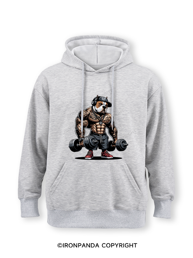 bulldog weightlifting Classic Gym Hoodie