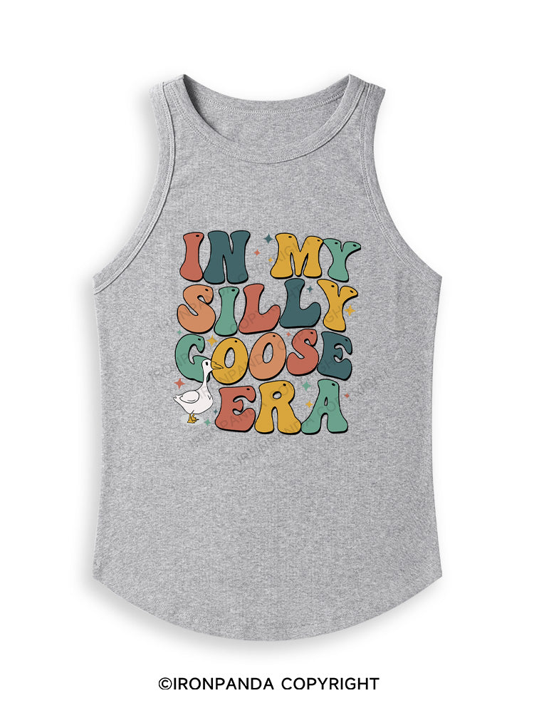 IN MY SILLY GOOSE ERA Fitted Tank Top