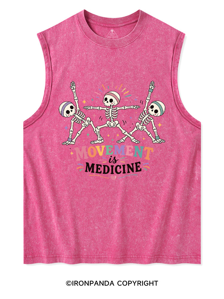 Movement Is Medicine Washed Tank