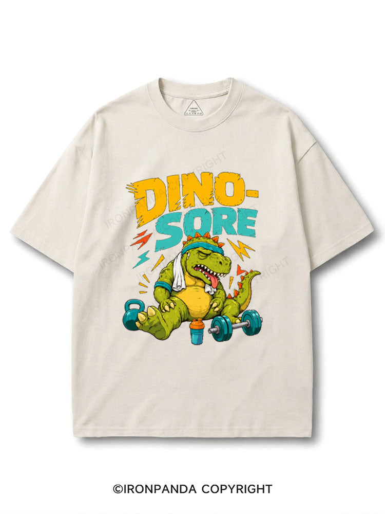 Dino Sore Gym Workout Exercise COTTON PUMP COVER