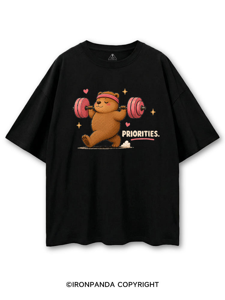 PRIORITIES STRONG BEAR COTTON PUMP COVER