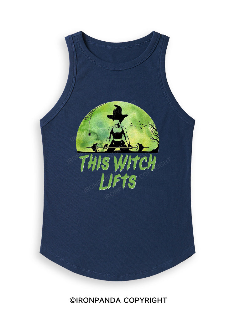 THIS WITCH LIFTS Fitted Tank Top