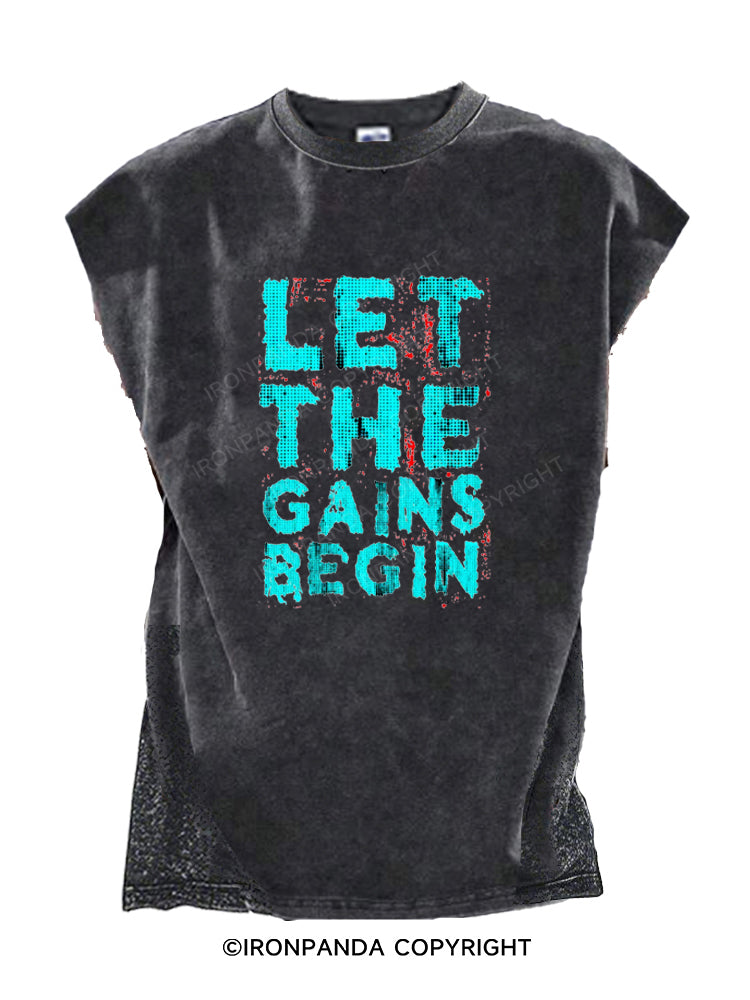 Let The Gain Begin Cut Off Tank