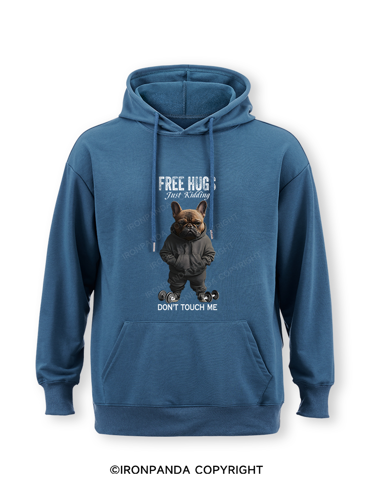free hugs bulldog Classic Gym Hoodie