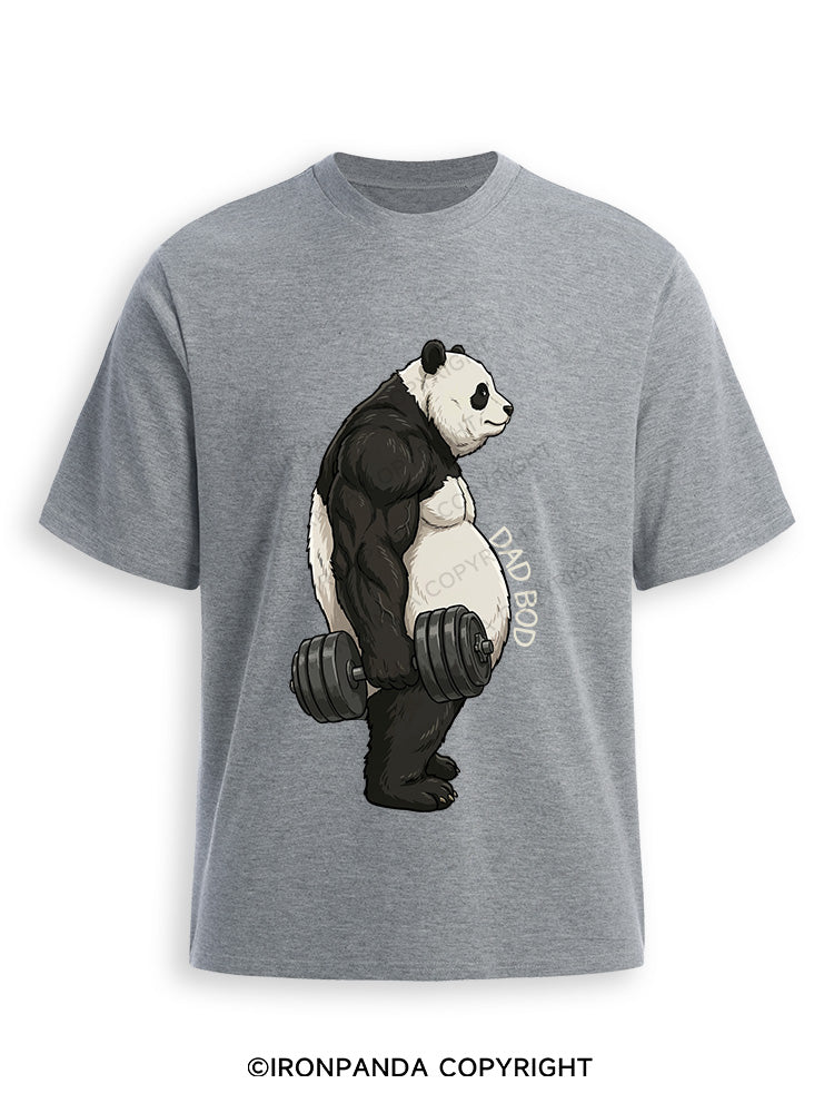 Dad Bod Panda Ultra Soft Heather T-Shirt