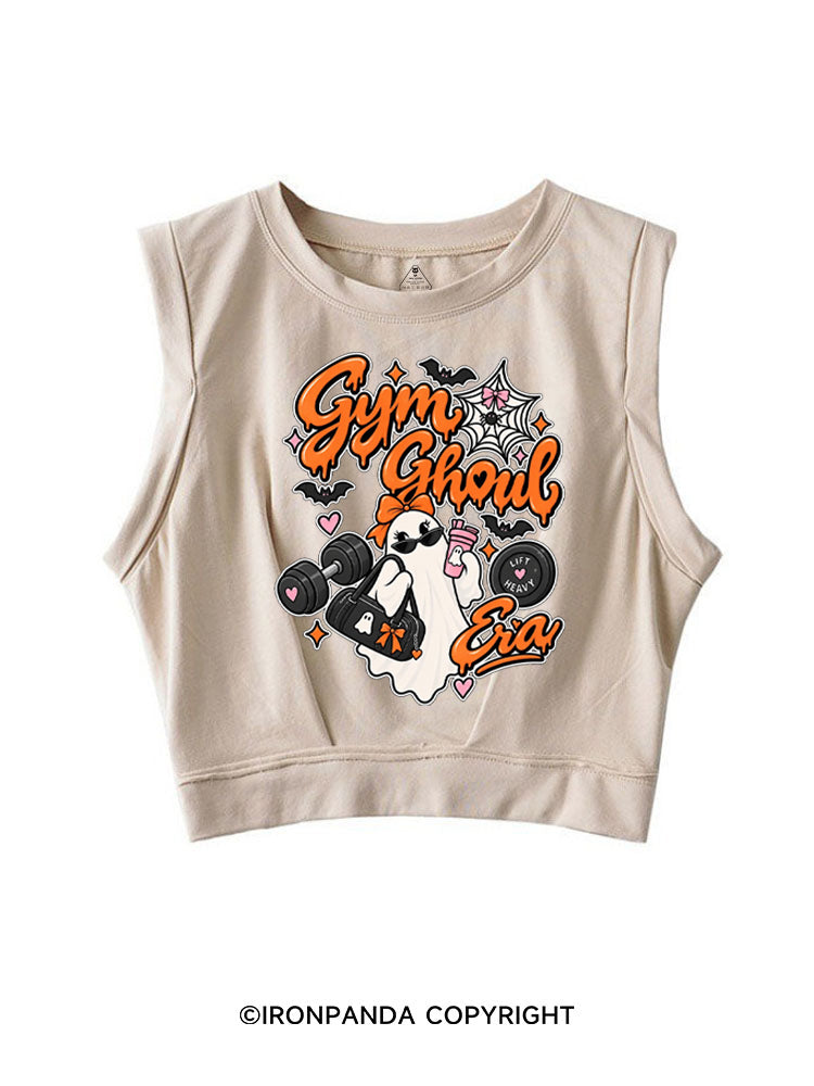 GYM GHOUL ERA HALLOWEEN SLEEVELESS CROP TOPS