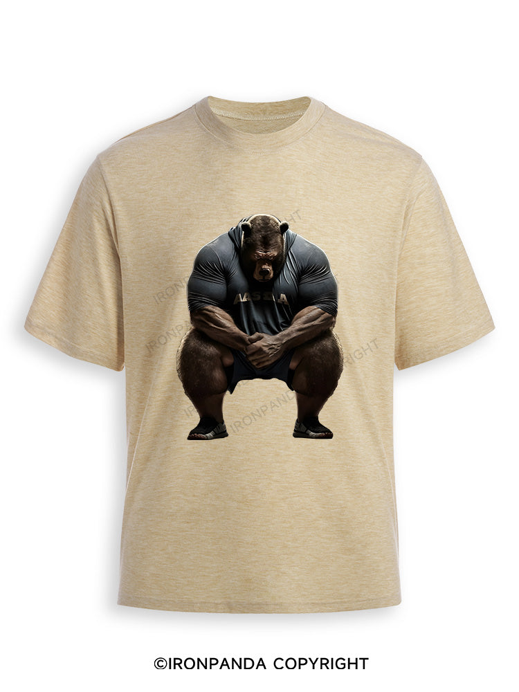 I'm Not Here To Talk Ultra Soft Heather T-Shirt