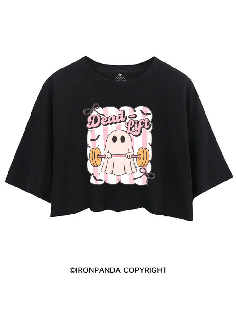 Cute Ghost Lifting CROP TOPS