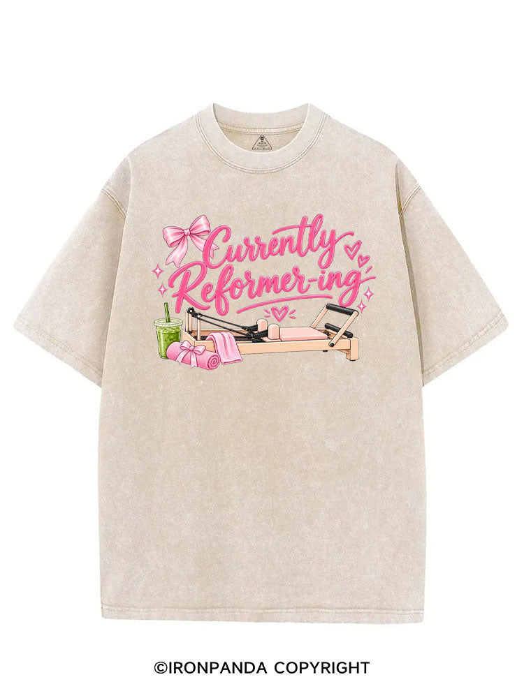 CURRENTLY REFORMER-ING VINTAGE GYM SHIRT