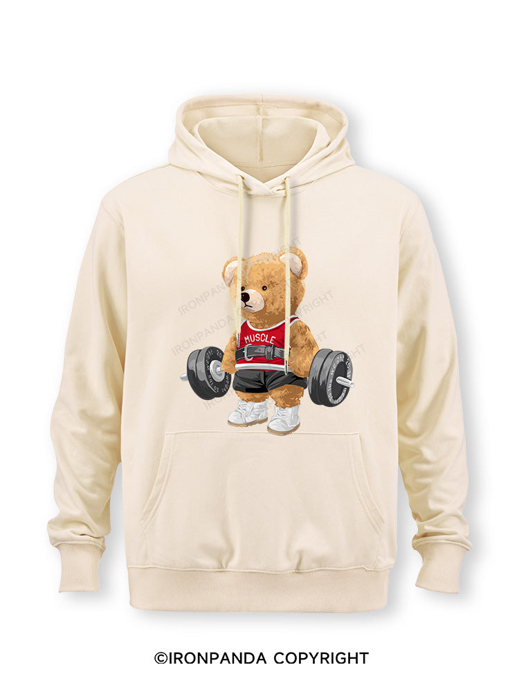 Exercise Bear Classic Gym Hoodie