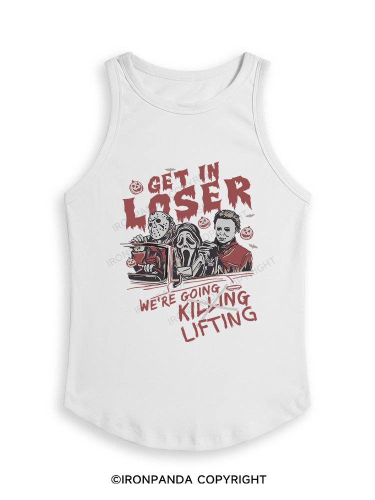 We’re Going Lifting  Fitted Tank Top