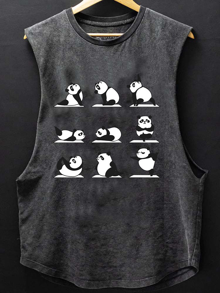 Panda Yoga SCOOP BOTTOM COTTON TANK
