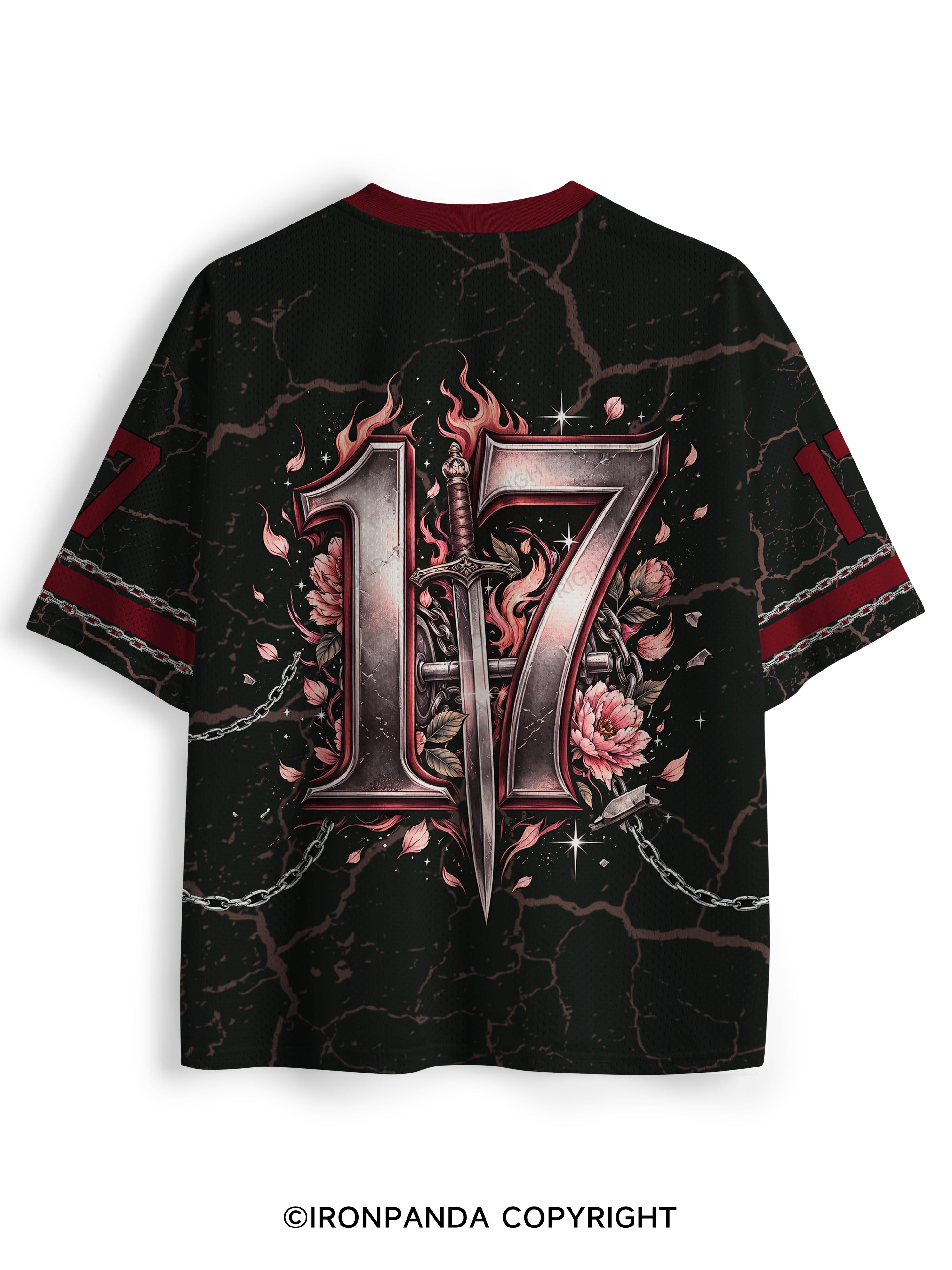 LIFT HEAVY READ SMUT Mesh Jersey
