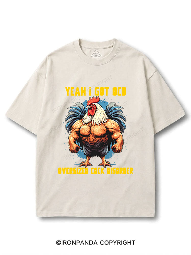 Yeah I got OCD, oversized cock disorder COTTON PUMP COVER
