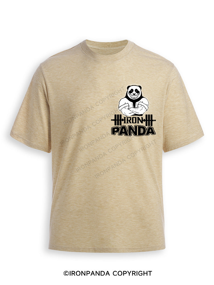 ironpanda brand Ultra Soft Heather T-Shirt