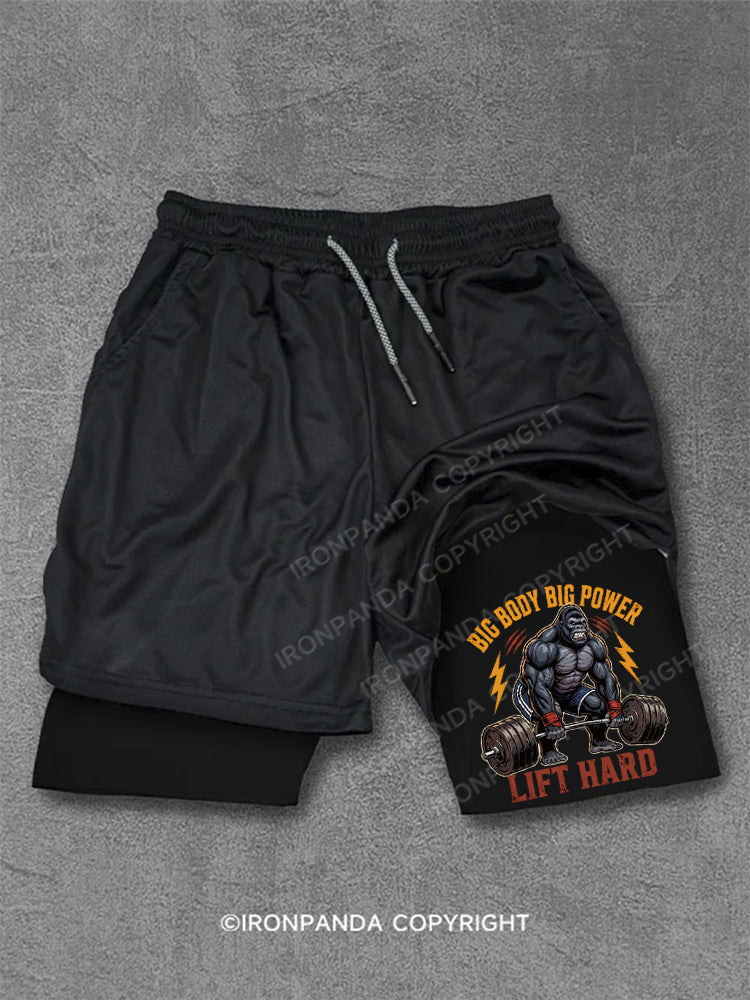 BIG BODY BIG POWER Performance Training Shorts