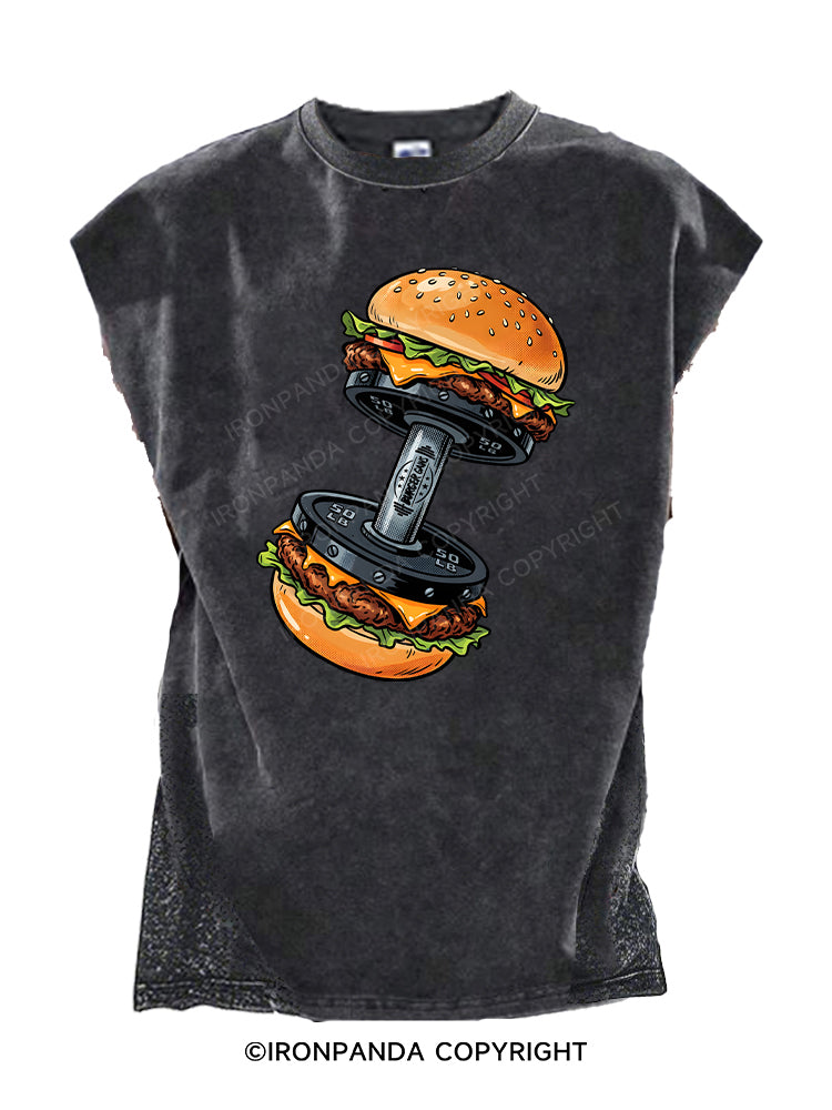 Burger Gains Cut Off Tank