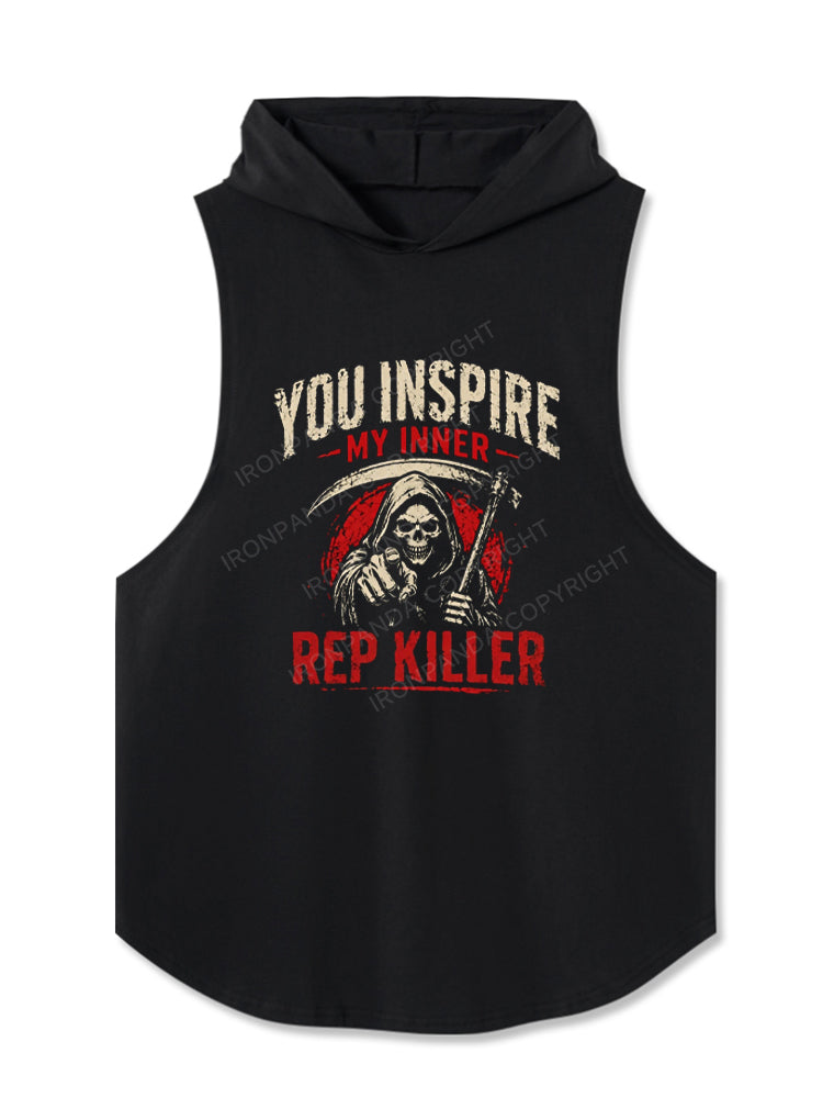 YOU INSPIRE MY INNER REP KILLER Hooded Tank
