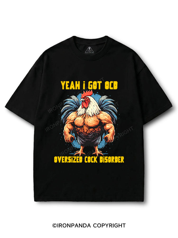 Yeah I got OCD, oversized cock disorder COTTON PUMP COVER
