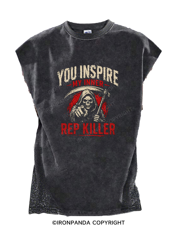 YOU INSPIRE MY INNER REP KILLER Cut Off Tank