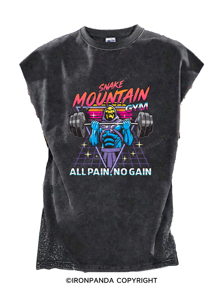 All pain, No gain Deadlift Cut Off Tank