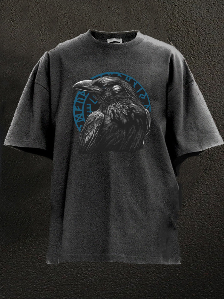 Raven Washed Gym Shirt