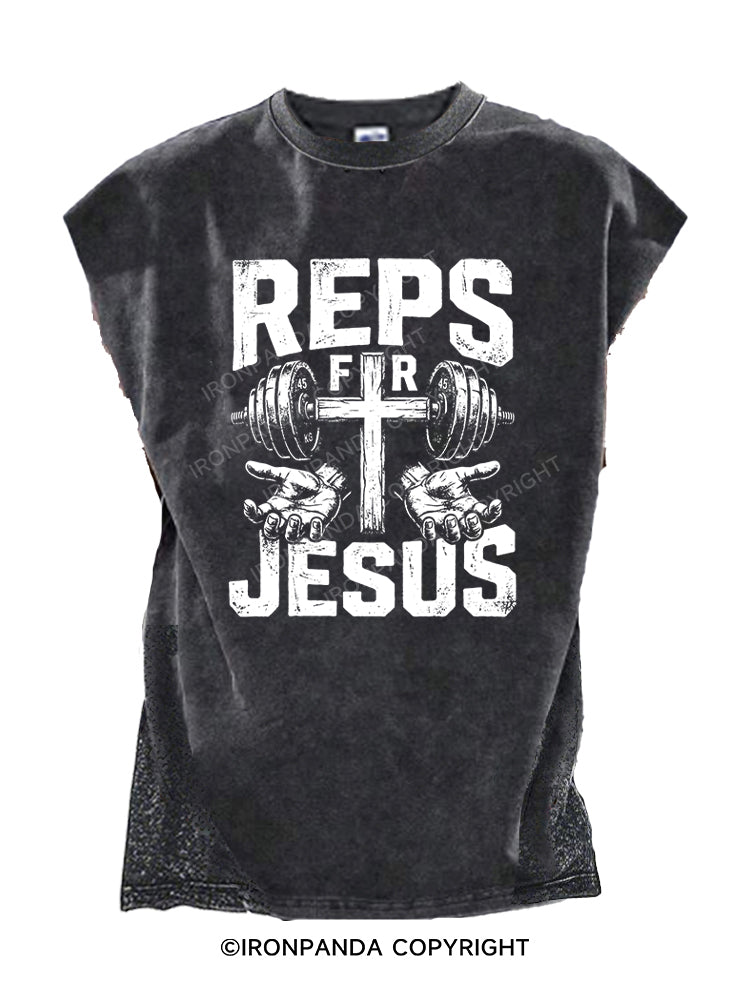 REPS FOR JESUS Cut Off Tank