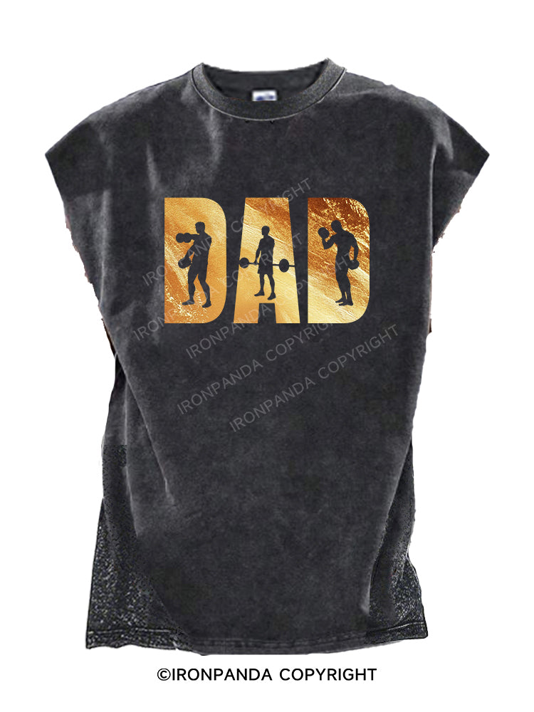 Gym Dad Cut Off Tank