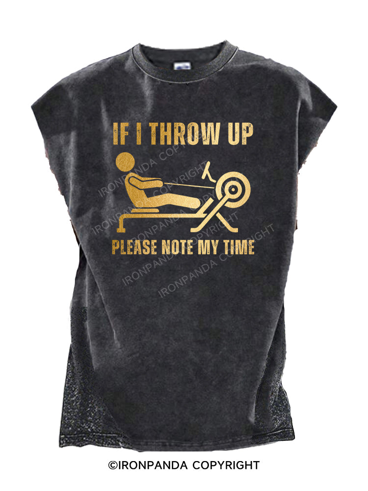 Please Note My Time Cut Off Tank