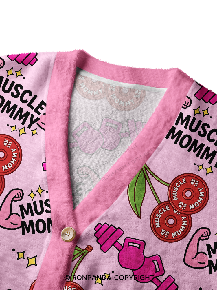 Muscle Mommy Ugly Cardigan Sweater